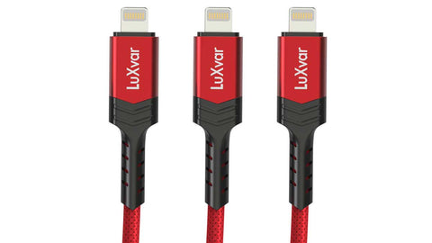 (3) LuXvar MFI Cables