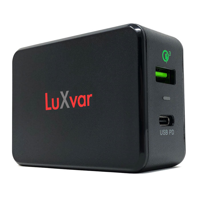LuXvar 2Port USB & PD Type-C Fast Charge Wall Charger